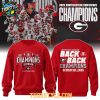 Georgia Bulldogs Back To 2025 SEC Football Conference Champions Hoodie T Shirt