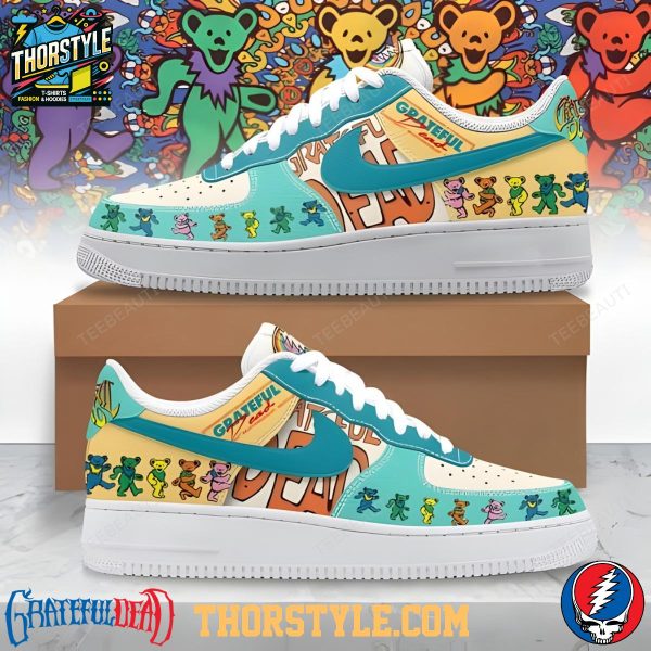 Grateful Dead Merry 60th Christmas 2025 Personalized Air Force 1 Shoes
