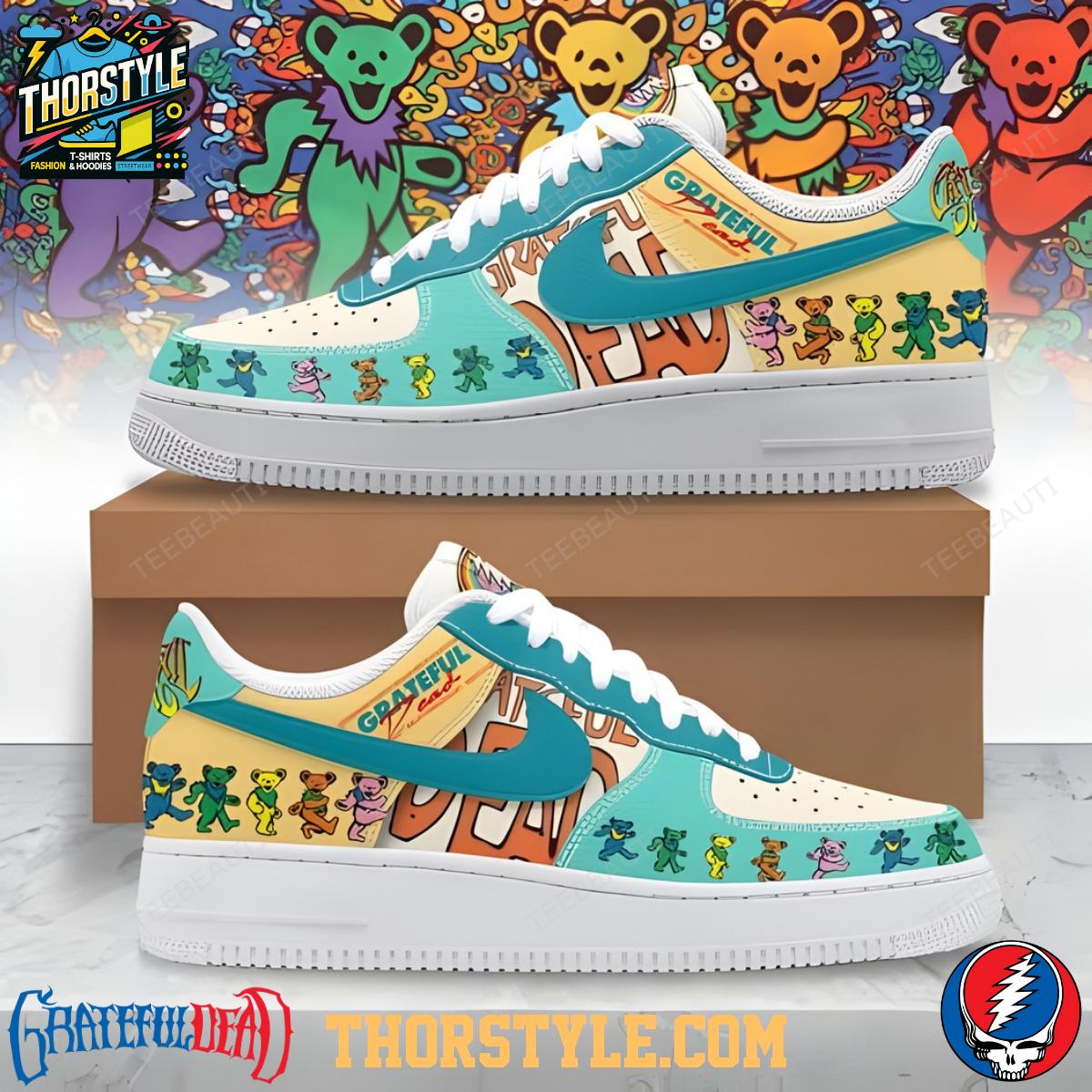 Grateful Dead Merry 60th Christmas 2025 Personalized Air Force 1 Shoes Grateful Dead Merry 60th Christmas 2025 Personalized Air Force 1 Shoes