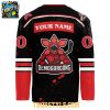Green Bay Gamblers Stranger Things Demogorgons Personalized Hockey Jersey