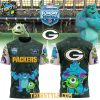 Green Bay Packers Monsters Inc. Funday Football 2025 X mas Hoodie T Shirt