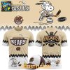 Hershey Bears Peanuts Christmas Snowy Hockey Day x AHL Hoodie T Shirt