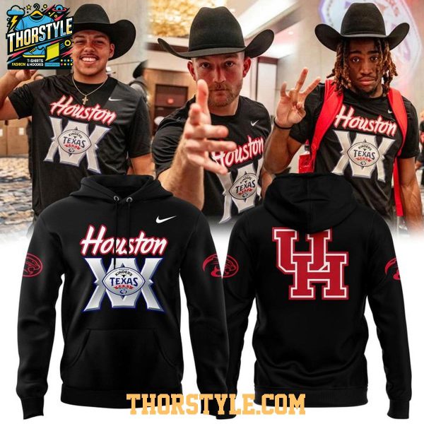 Houston Cougars Football 2025 Kinder’s Texas Bowl Champions Hoodie T-Shirt