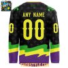 Huntsville Havoc Mardi Gras 2025 Celebration Personalized Hockey Jersey