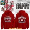 Indiana Hoosiers Big Ten Football Conference Champions 2025 Hoodie T Shirt