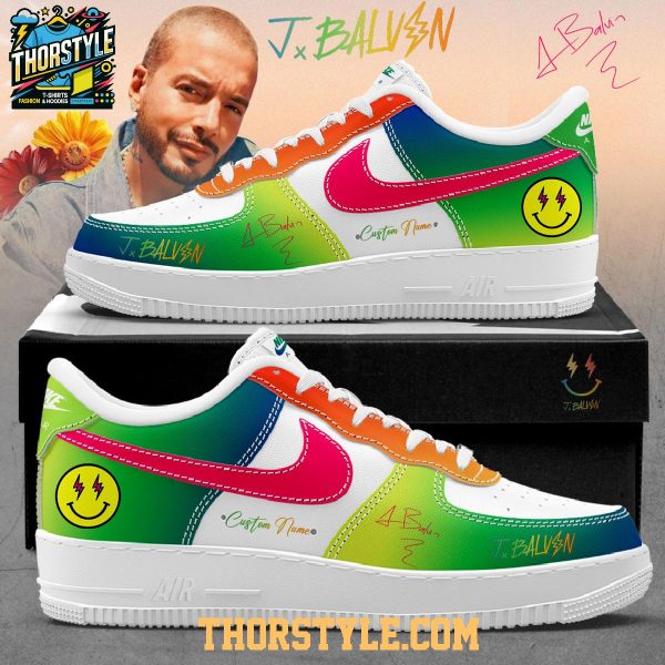 J Balvin Mexico 2026 Arena Run Tour Personalized Air Force 1 Shoes