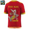 Kansas City Chiefs Blink 182 Missionary Impossible Personalized Football Jersey