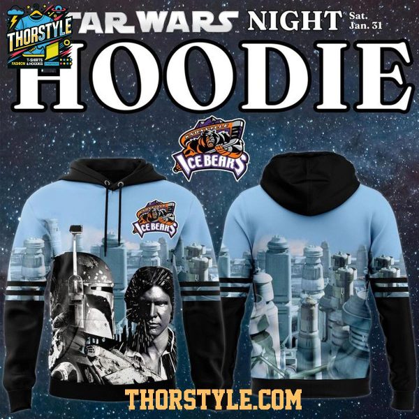 Knoxville Ice Bears Star Wars Night 2025-2026 Game Hoodie T-Shirt