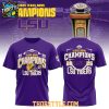 LSU Tigers 2025 Texas Bowl Champions NCAA Celebrate Hoodie T Shirt
