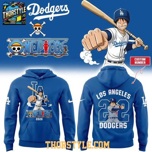 Los Angeles Dodgers One Piece 2026 Celebrate LA Era Hoodie T-Shirt