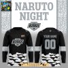 Los Angeles Kings Naruto Shippuden 2025 Night Personalized Hockey Jersey