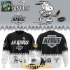 Los Angeles Kings Peanuts Christmas Snowy Hockey Day x NHL Hoodie T Shirt