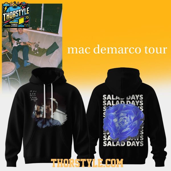 Mac DeMarco Salad Days Canada Tour 2025 Hoodie T-Shirt