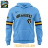 Milwaukee Brewers 2025 This Is My Crew In Blue Powder Hoodie T Shirt