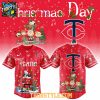 Minnesota Twins Snoopy Peanuts Friends Christmas Carol 2025 Baseball Jersey