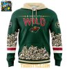 Minnesota Wild Teddy Bear Toss Tradition 2025 Christmas Hoodie T Shirt