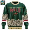 Minnesota Wild Teddy Bear Toss Tradition 2025 Christmas Hoodie T Shirt