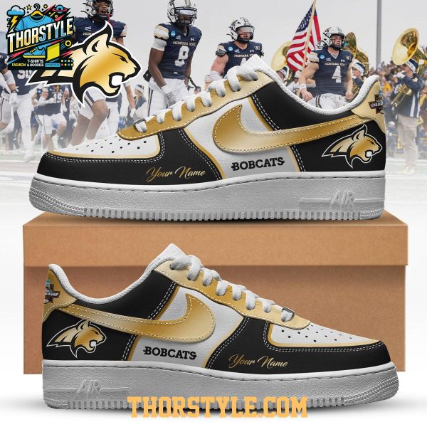 Montana State Bobcats Football 2025-2026 Personalized Air Force 1 Shoes