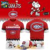 Montreal Canadiens Peanuts Night 2025 2026 Snoopy Hockey Hoodie T Shirt
