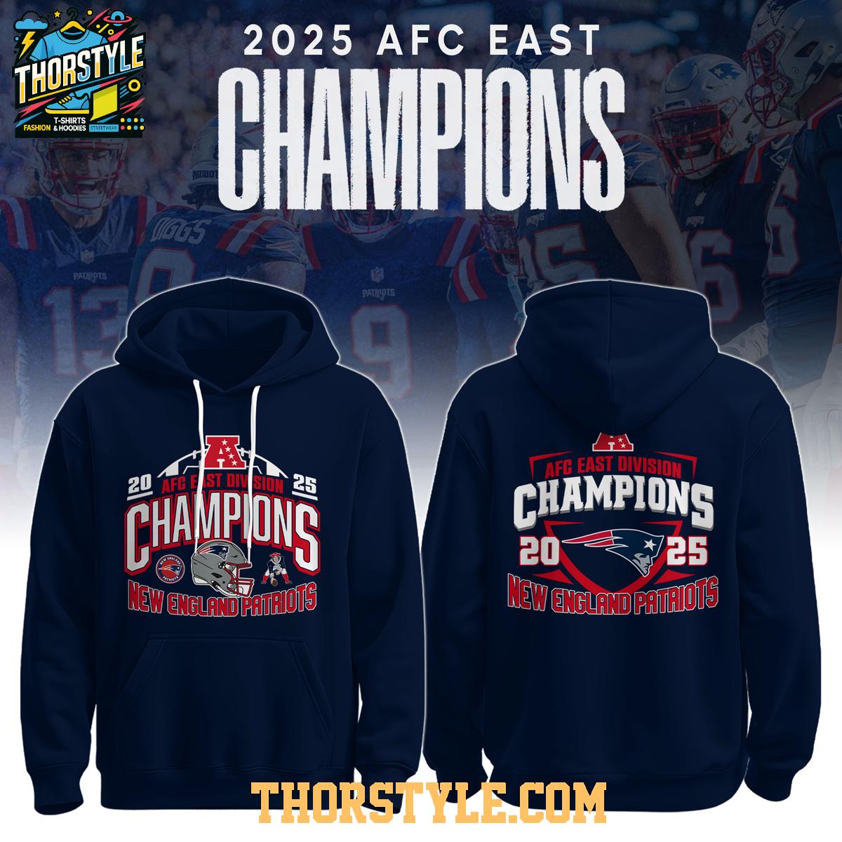 NY Patriots AFC East Champions 2025 We Are Patriots Hoodie T-Shirt NY Patriots AFC East Champions 2025 We Are Patriots Hoodie T-Shirt