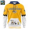 Nashville Predators Peanuts Night 2025 2026 Snoopy Hockey Hoodie T Shirt