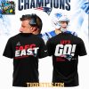 New England Patriots AFC East Champions 2025 Let's Go Pats Hoodie T Shirt
