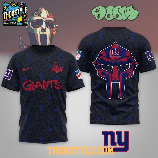 New York Giants MF Doom Tribute Tour 2026 Hoodie T-Shirt