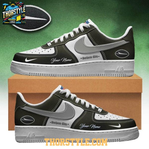 New York Jets Gotham City Rivals Edition 2025 Personalized Air Force 1 Shoes