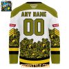 North Bay Battalion Teddy Bear Toss 2025 Christmas Personalized Hockey Jersey