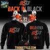 OSU Cowboys Back In Black 2025 Drak Mode Vibe Hoodie T Shirt
