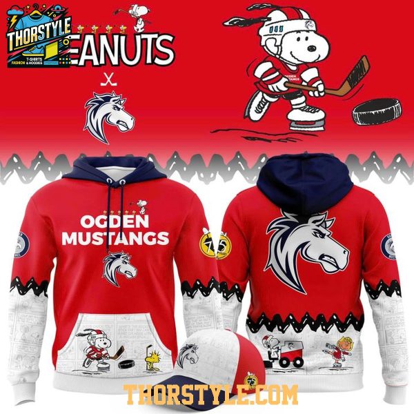 Ogden Mustangs Peanuts Night X-Mas Celebration 2025 Hoodie T-Shirt