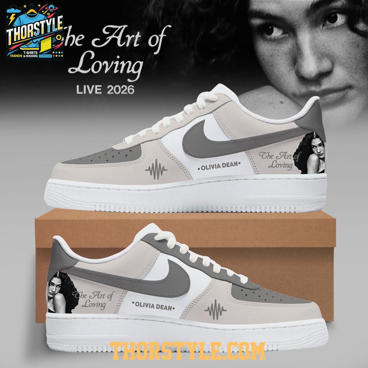 Olivia Dean The Art Of Loving Live 2026 Personalized Air Force 1 Shoes Olivia Dean The Art Of Loving Live 2026 Personalized Air Force 1 Shoes