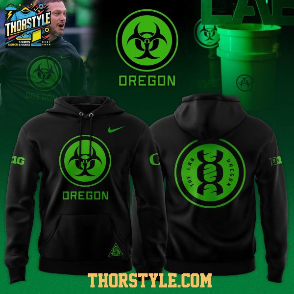 Oregon Ducks The Lab 2025 Oregon Caution Time Hoodie T-Shirt