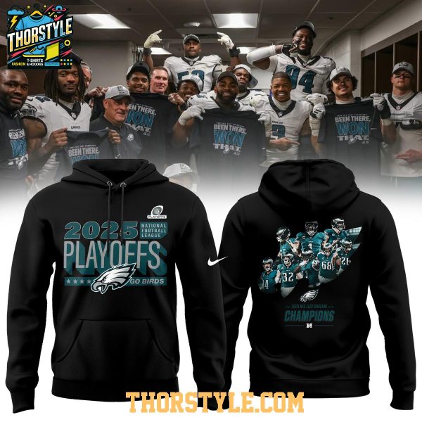 Philadelphia Eagles NFC East Division Champions 2025 Playoff Hoodie T-Shirt