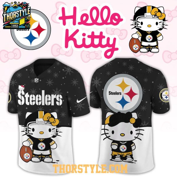 Pittsburgh Steelers Hello Kitty New Year 2026 Personalized Football Jersey