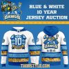 Roanoke Rail Yard Dawgs Blue 10 Year Jersey Auction 2026 Hoodie T-Shirt Roanoke Rail Yard Dawgs Blue 10 Year Jersey Auction 2026 Hoodie T-Shirt