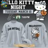 San Antonio Spurs Hello Kitty Champions Night 2025 2026 NBA Hoodie T Shirt