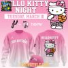 San Antonio Spurs Hello Kitty Pink Night 2025 2026 NBA Game Hoodie T Shirt