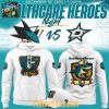 San Jose Sharks 2026 First Responders Night Hockey Hoodie T-Shirt
