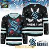 Seattle Kraken Graffiti For Life 2025 Personalized Hockey Jersey