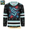 Seattle Kraken Graffiti For Life 2025 Personalized Hockey Jersey