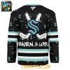 Seattle Kraken Graffiti For Life 2025 Personalized Hockey Jersey