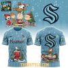 Seattle Kraken Snoopy Holly Jolly Peanuts Christmas 2025 Hoodie Shirts