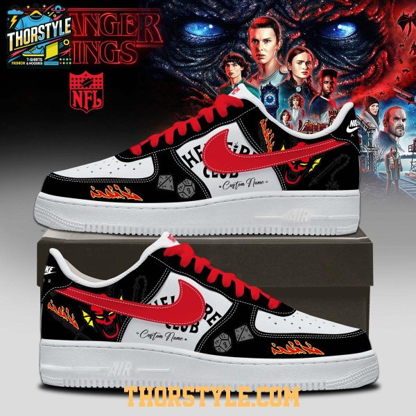 Stranger Things Hellfire Club 2025 One Last Adventure Personalized Air Force 1 Shoes