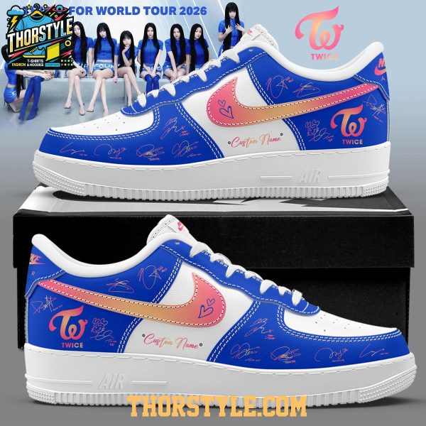 TWICE This Is For World Tour 2026 For Once Personalized Air Force 1 Shoes