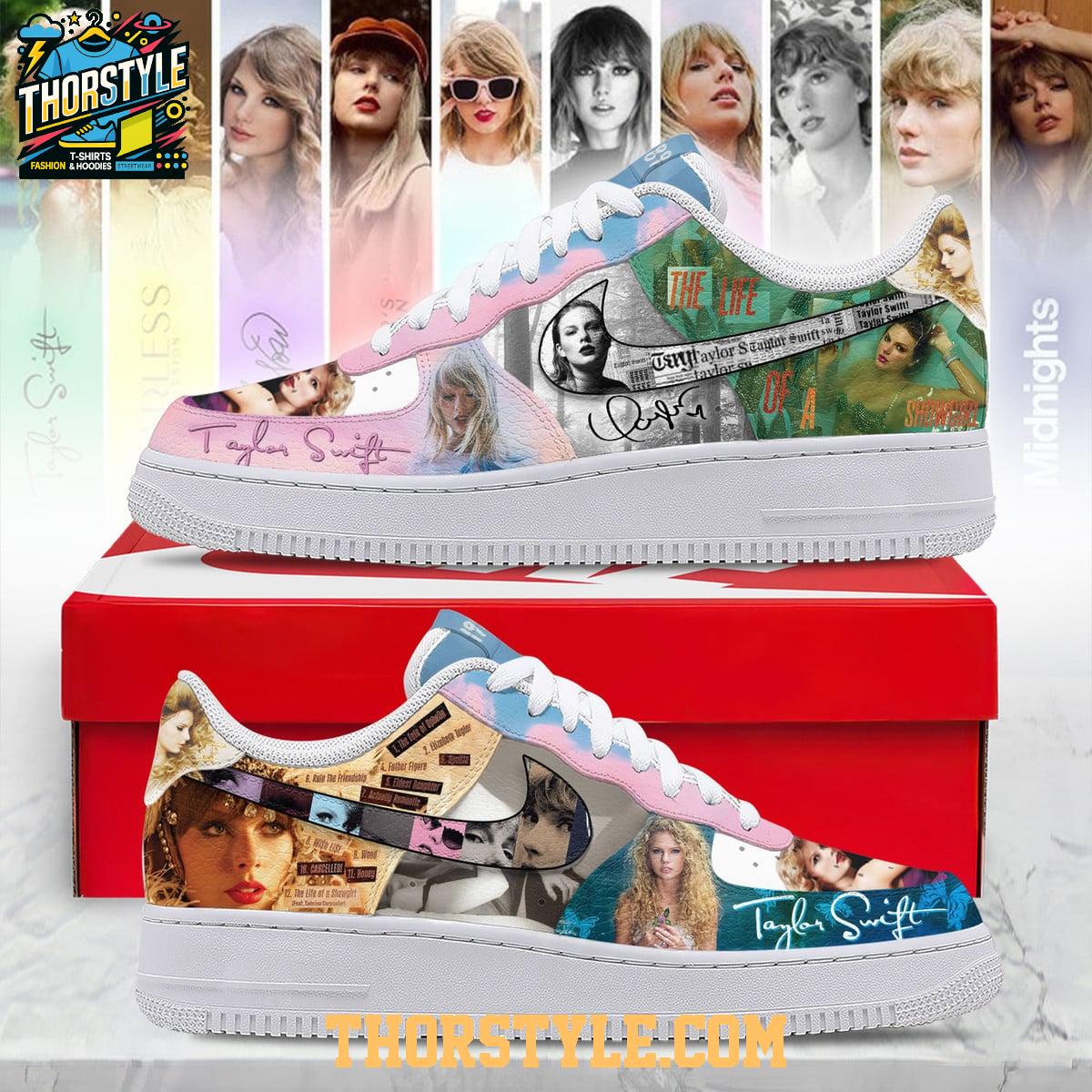 Taylor Swift 1989-2026 The Journey Of An Icon Personalized Air Force 1 Shoes Taylor Swift 1989-2026 The Journey Of An Icon Personalized Air Force 1 Shoes