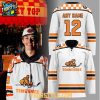 Tennessee Ice Hockey Chuck A Puck 2025 Personalized Hockey Jersey White