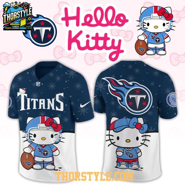 Tennessee Titans Hello Kitty New Year 2026 Personalized Football Jersey