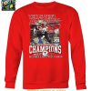 Texas Tech Raiders Big 12 Conference Champions 2025 Victory T Shirt