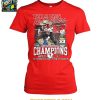 Texas Tech Raiders Big 12 Conference Champions 2025 Victory T Shirt